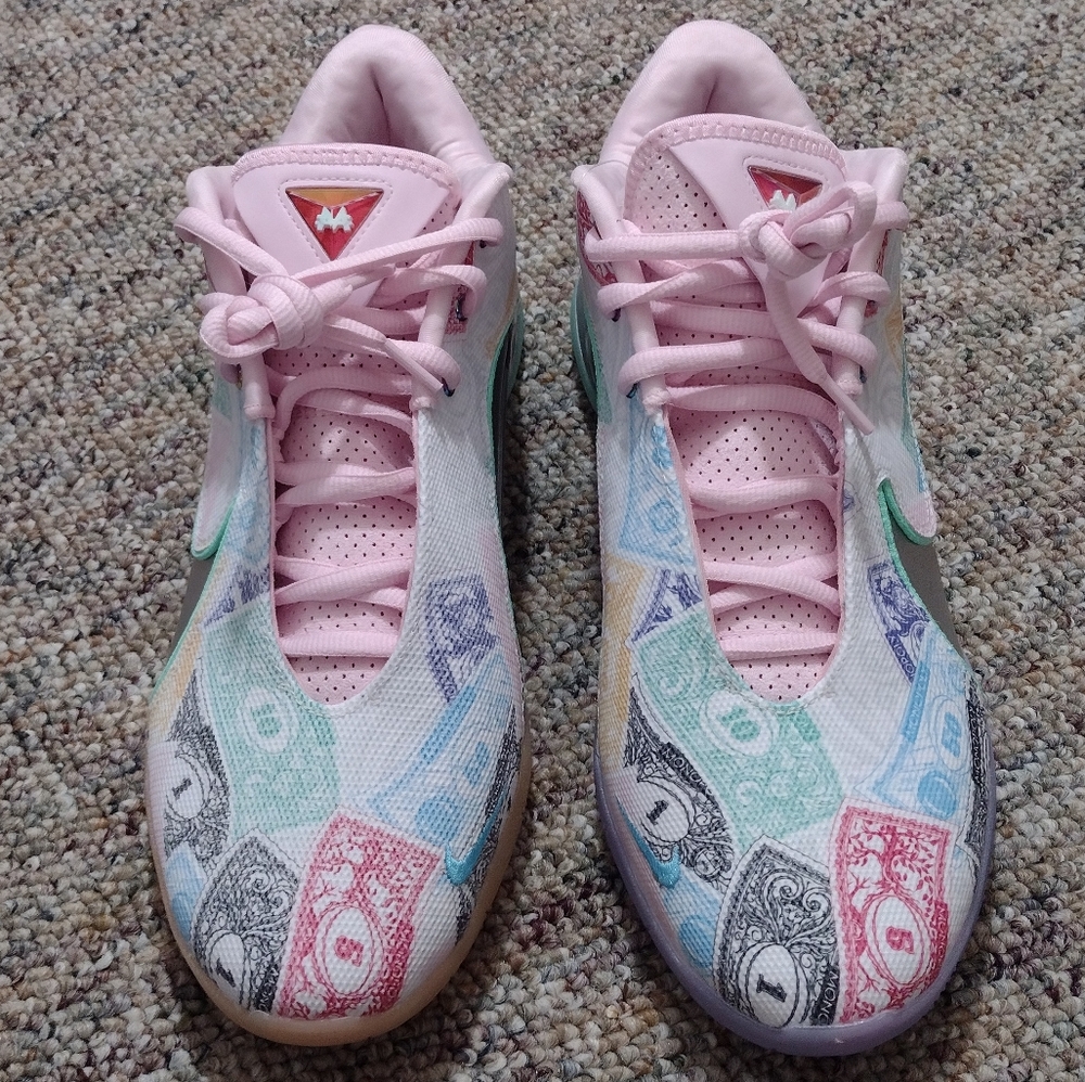Nike LeBron XXII X Monopoly 'Mr. Mogul' Pink Silver Mens Size 10.5 - Picture 3 of 11